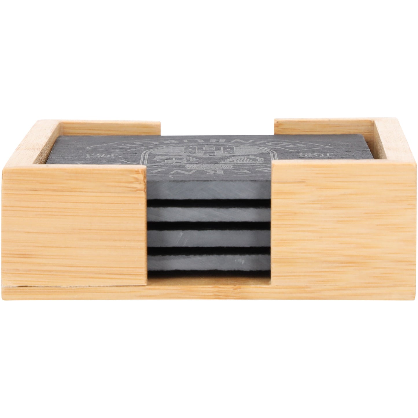 Hibernian Slate Coasters - Set of 4