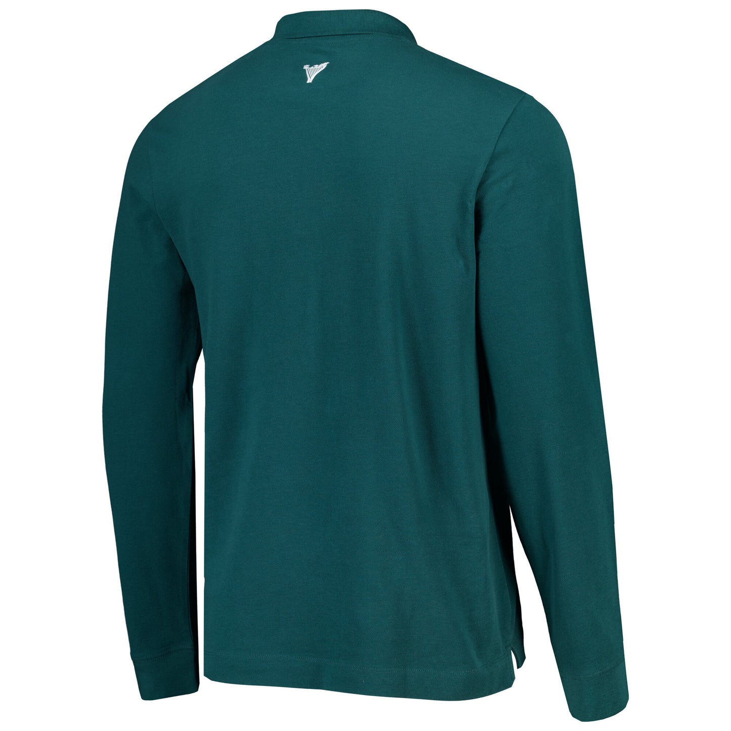 150 Years of Hibernian Long Sleeve Polo Shirt - Bottle Green - Unisex