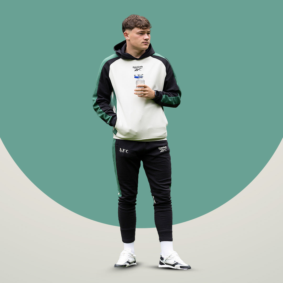 Hibernian Players Travel Pants - Green/Black - Adults