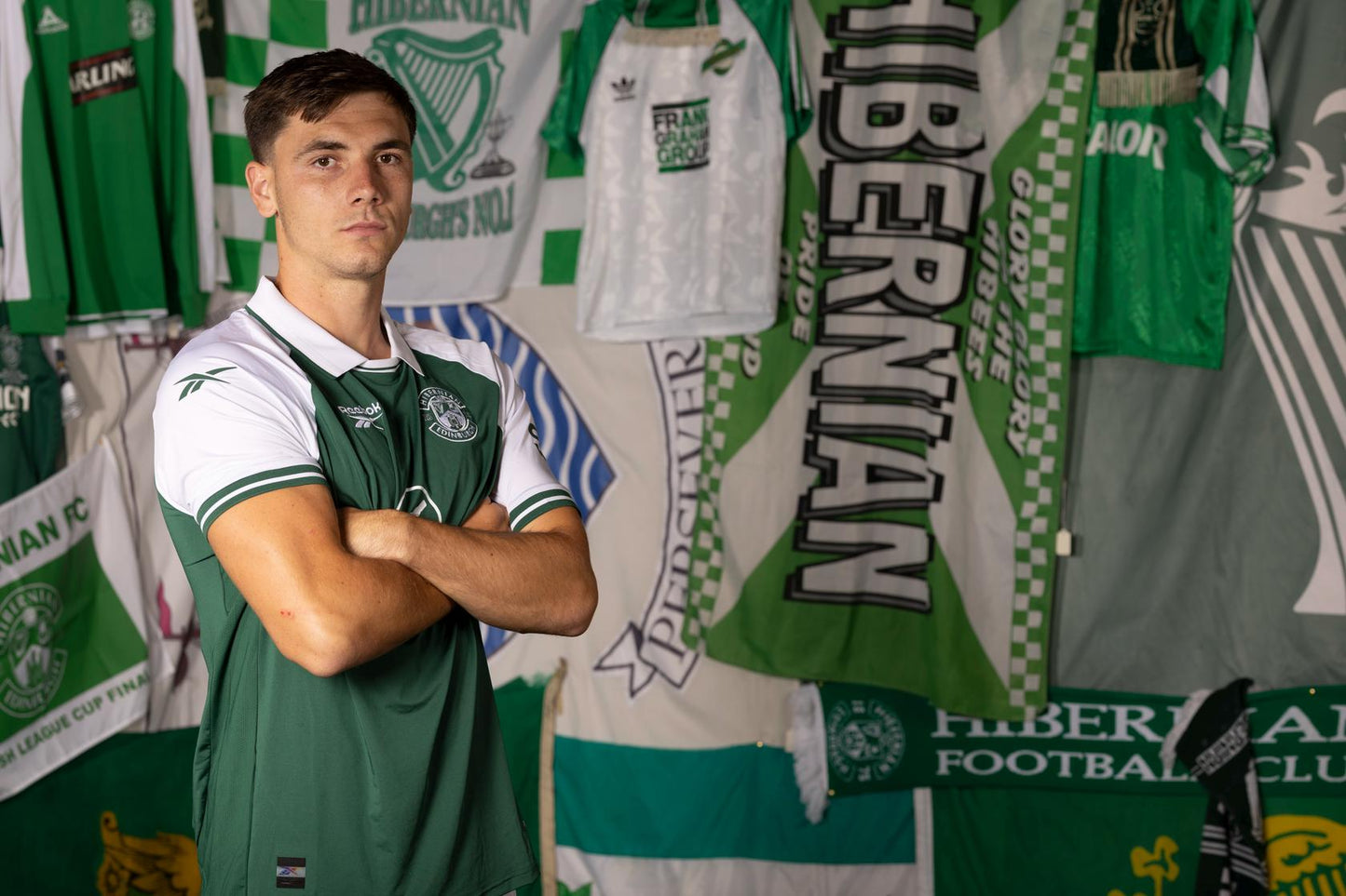 Adam Mayor Match Worn Home Shirt vs Rangers - 09/08/2026