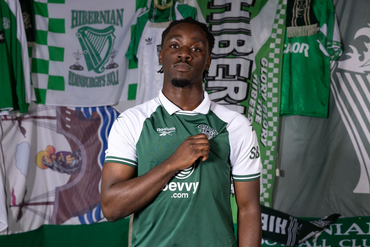 Kanayo Megwa Match Worn Home Shirt vs Rangers - 09/08/2026