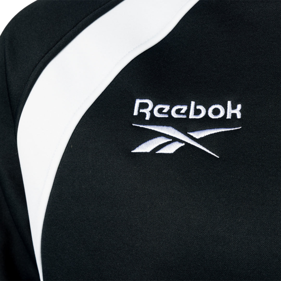 Hibernian Staff Training Hoody - Black/White - Mens