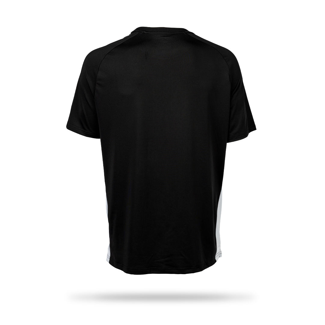 Hibernian Staff Training T-Shirt - Black/White - Mens