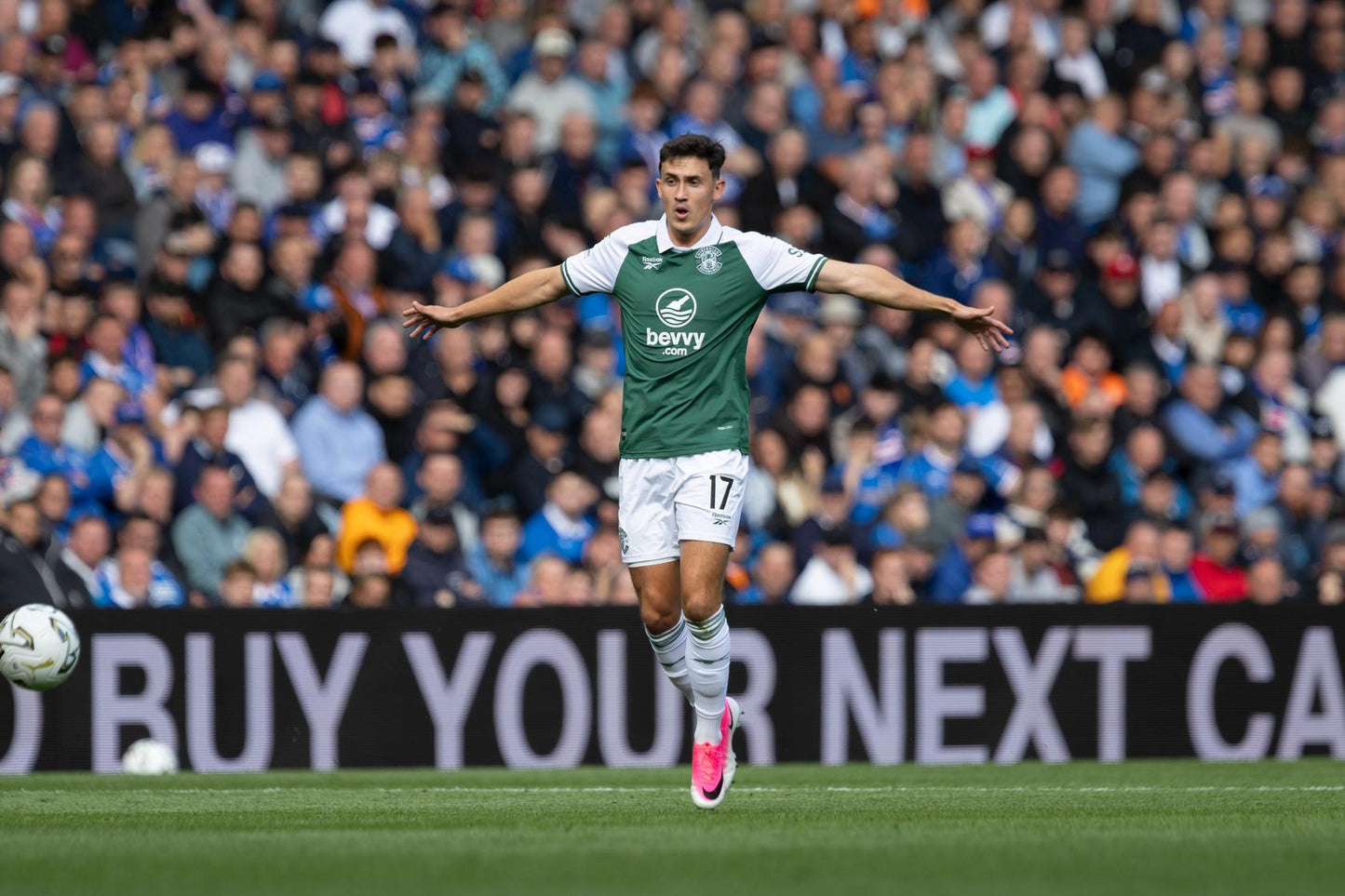 Jamie McGrath Match Worn Home Shirt vs Rangers - 09/08/2026