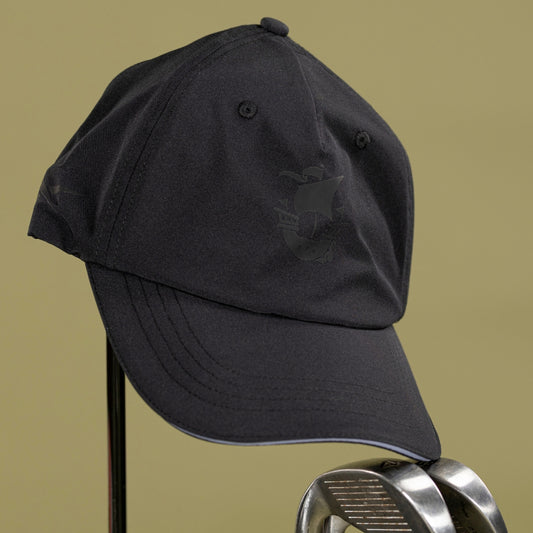 Hibernian Golf Cap - Black - Adults
