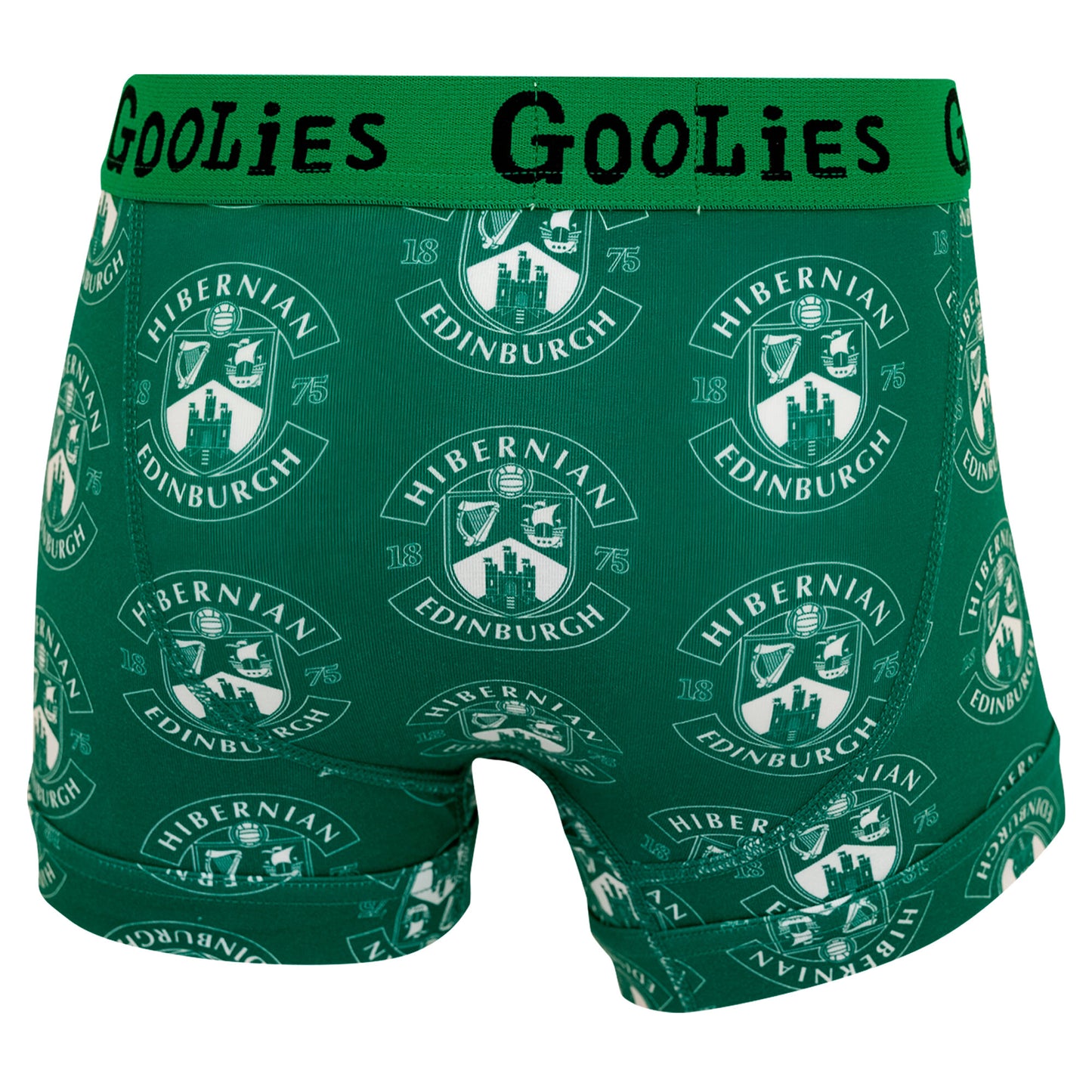 Hibernian Oddballs Crest Boxer Shorts - Green - Mens
