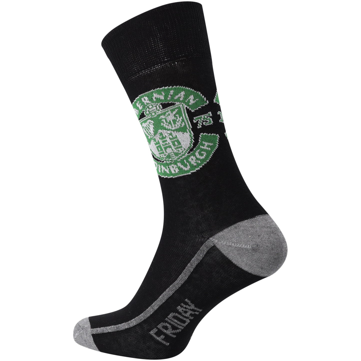 Hibernian 7 Days A Week Socks - Black - Adults