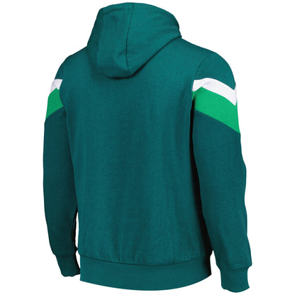Hibernian Cut & Sew Hoodie - Bayberry Green - Mens