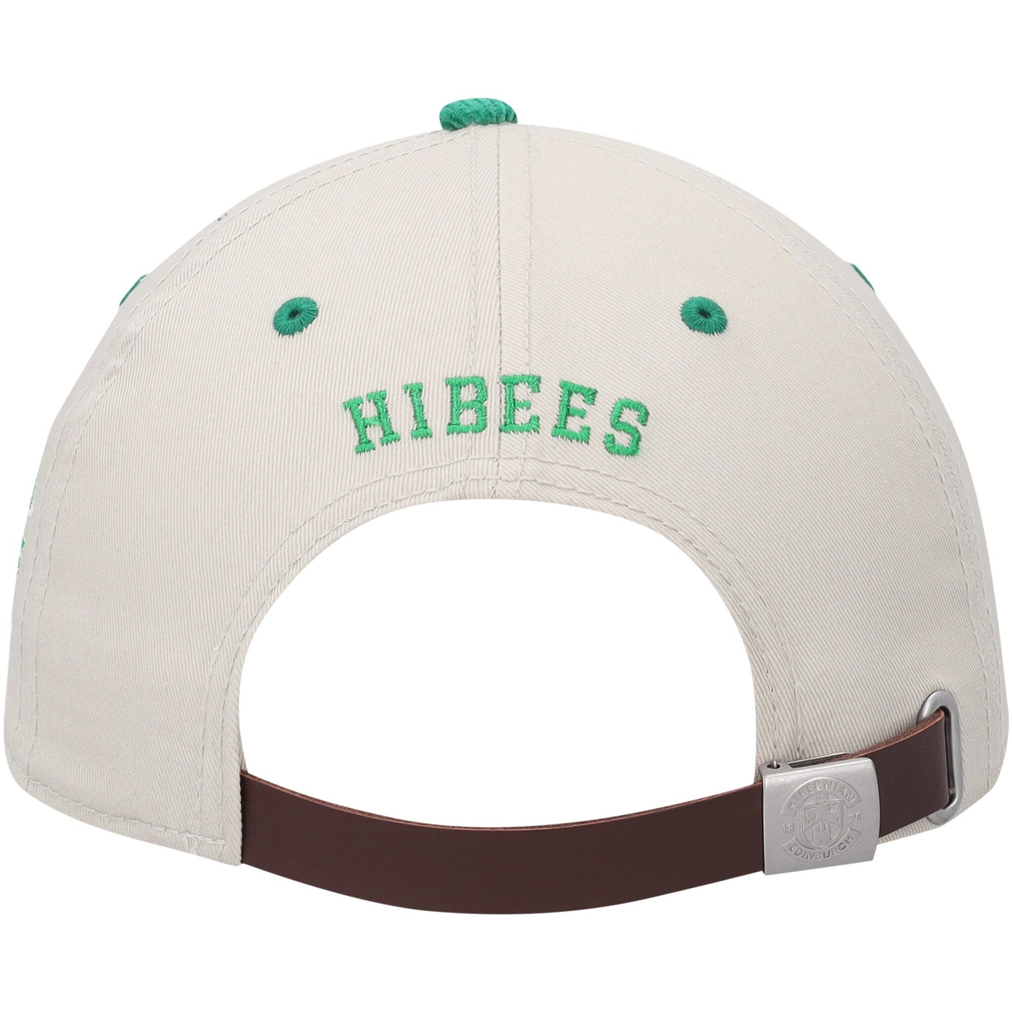 Hibernian Cord Cap - Stone/Green - Adults