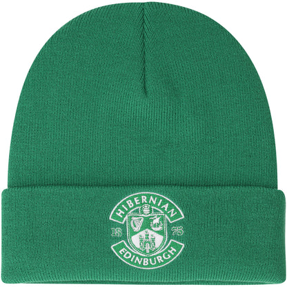 Hibernian Core Beanie Hat - Green - Kids