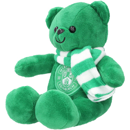 Hibernian Bennie Bear with Scarf - 17cm