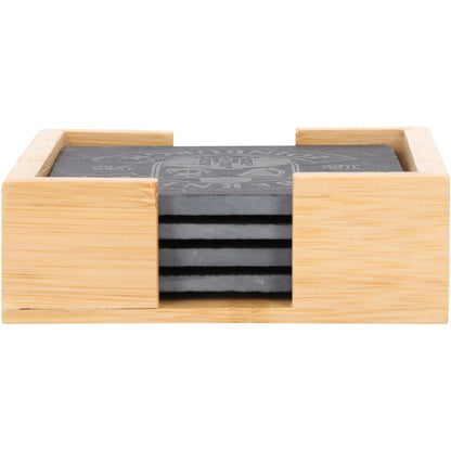 Hibernian Slate Coasters - Set of 4