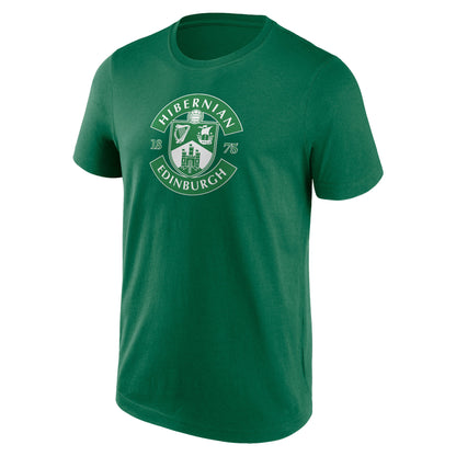 Hibernian Essentials Primary Logo Graphic T-Shirt - Kelly Green - Mens
