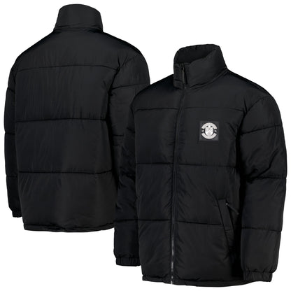 Hibernian Puffer Jacket  - Black - Mens