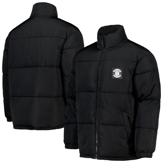 Hibernian Puffer Jacket  - Black - Mens