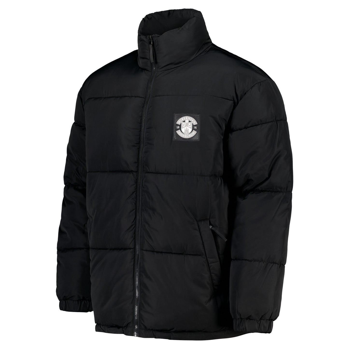 Hibernian Puffer Jacket  - Black - Mens