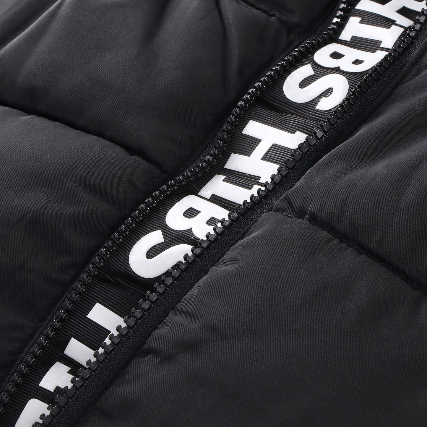Hibernian Puffer Jacket  - Black - Mens