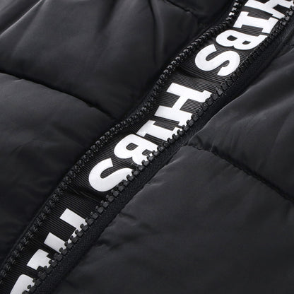 Hibernian Puffer Jacket  - Black - Mens