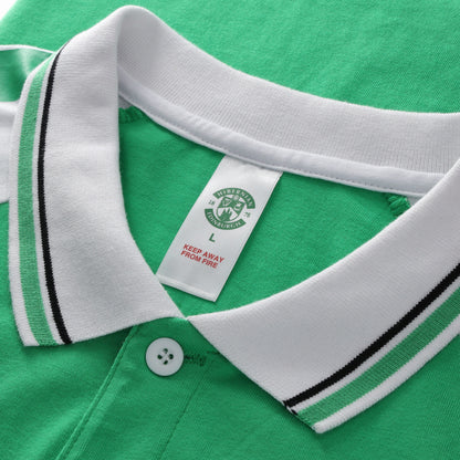 Hibernian Retro Short Pyjamas - Green/White - Mens