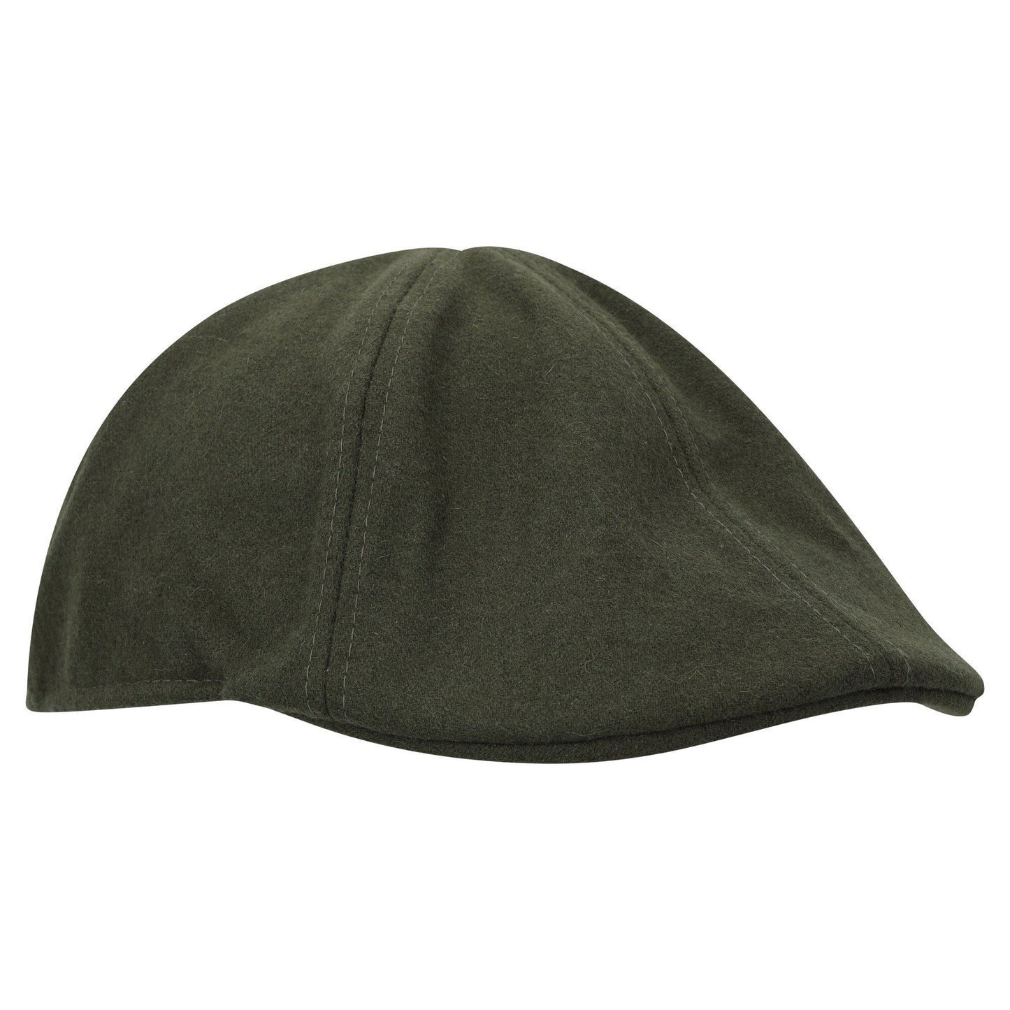 Hibernian Wool Flat Cap - Green - Adults