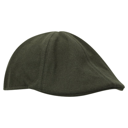 Hibernian Wool Flat Cap - Green - Adults