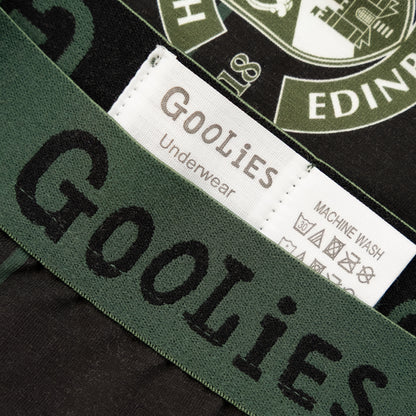 Hibernian Oddballs Third Boxer Shorts - Black - Kids