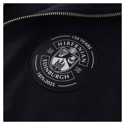 150 Years of Hibernian 1/2 Zip Sweater - Black - Unisex
