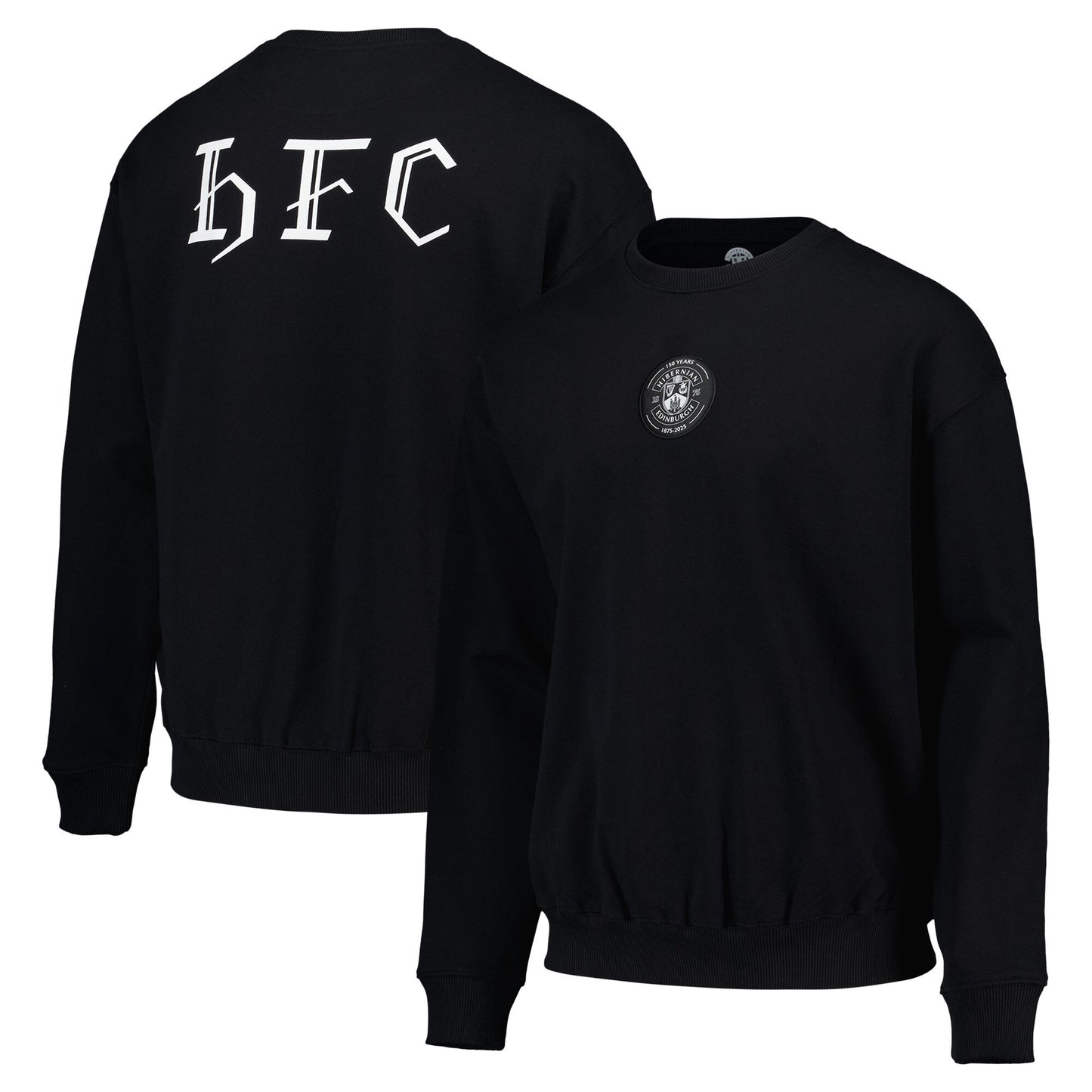 150 Years of Hibernian Crew Sweat - Black - Unisex