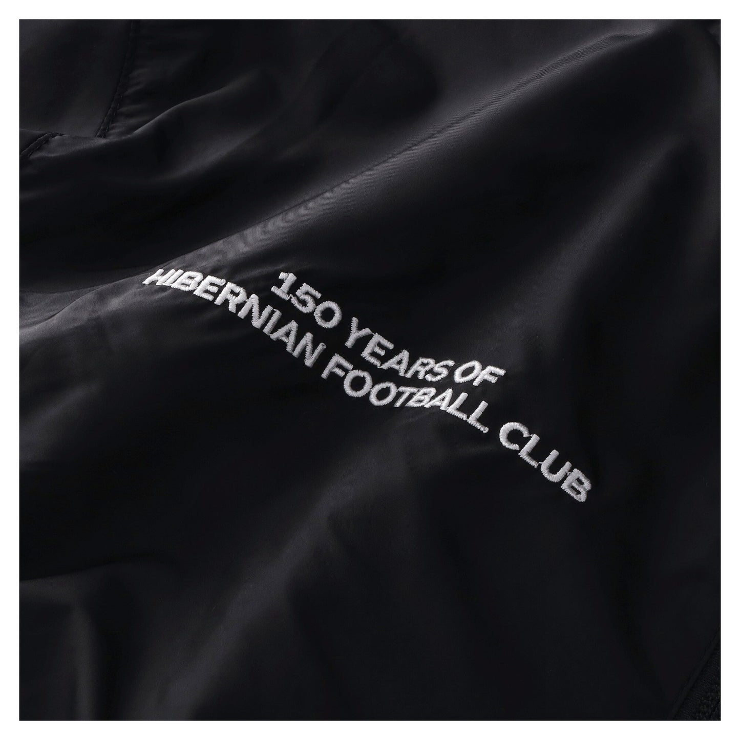 150 Years of Hibernian 1/2 Zip Jacket - Black - Unisex