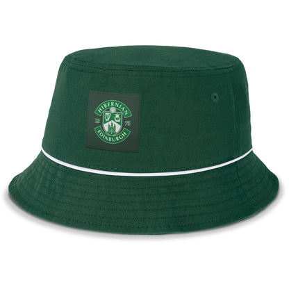 Hibernian Trig Bucket Hat - Dark Green - Mens