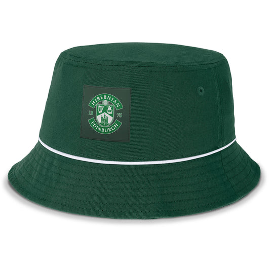 Hibernian Trig Bucket Hat - Dark Green - Mens