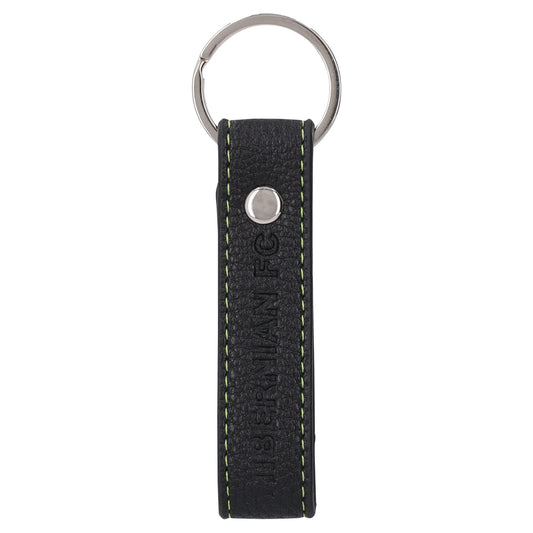 Hibernian 1875 Leather Loop Keyring