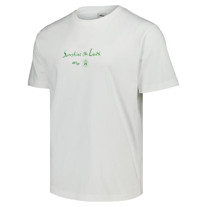 Hibernian x AOF 12th Man T-Shirt - White - Unisex