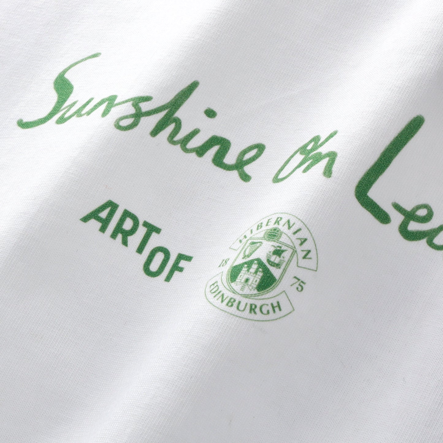 Hibernian x AOF 12th Man T-Shirt - White - Unisex