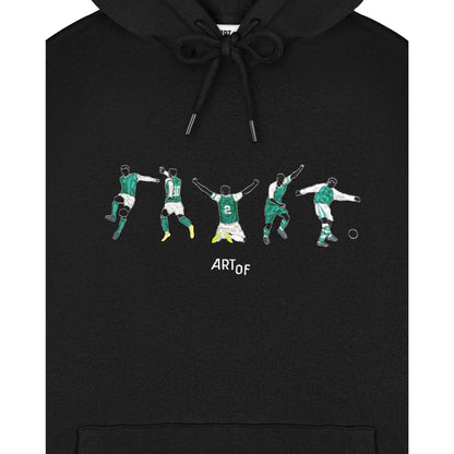 Hibernian x AOF Icons Hoodie - Black - Unisex