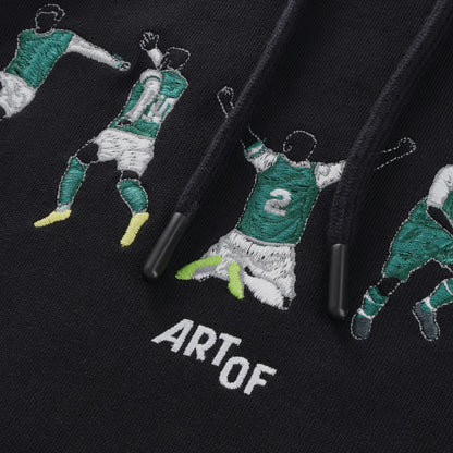 Hibernian x AOF Icons Hoodie - Black - Unisex