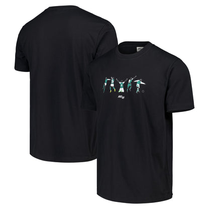 Hibernian x AOF Icons T-Shirt - Black - Unisex