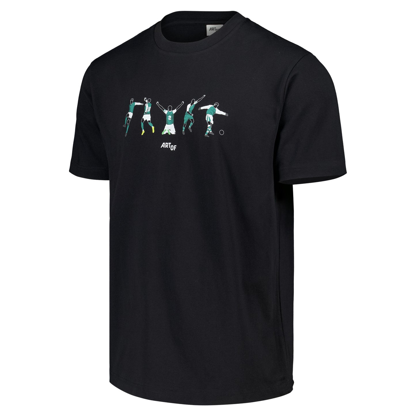 Hibernian x AOF Icons T-Shirt - Black - Unisex