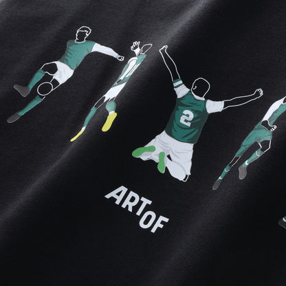 Hibernian x AOF Icons T-Shirt - Black - Unisex