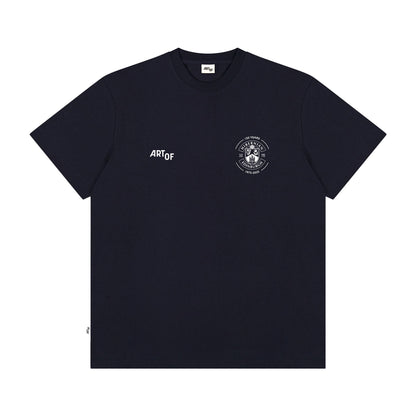 Hibernian x AOF History of Crests T-Shirt - Navy - Unisex