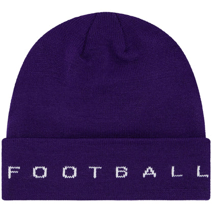 Hibernian x Art of Football Beanie Hat - Purple - Unisex