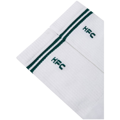 Hibernian x Art of Football Sports Socks - White - Unisex