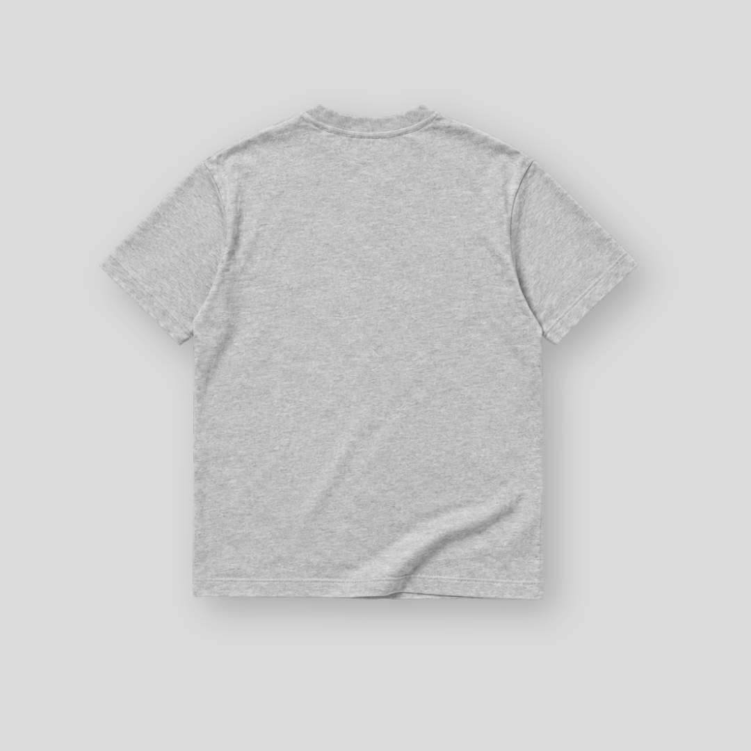 Hibernian Crest Icons T-Shirt - Heather Grey - Adults