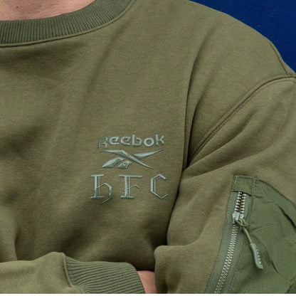 Hibernian Oversized Sweater - Khaki - Youth