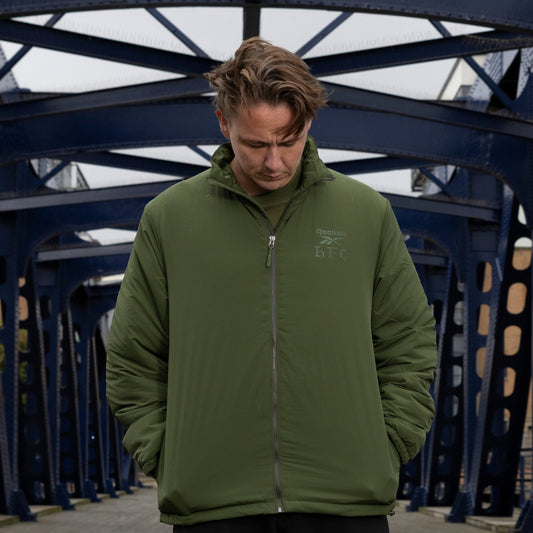 Hibernian Full Zip Up Jacket - Khaki - Youth