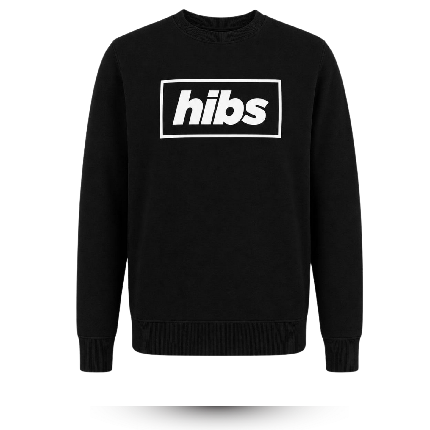 Hibernian Hibs Logo Sweatshirt - Black - Mens