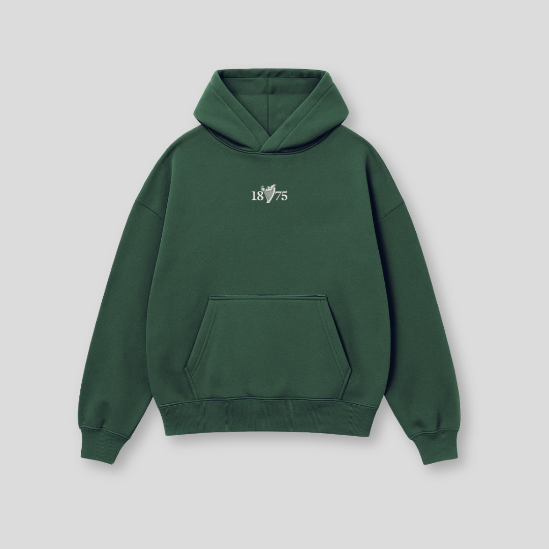 Hibernian 1875 Hoody - Bottle Green - Adults