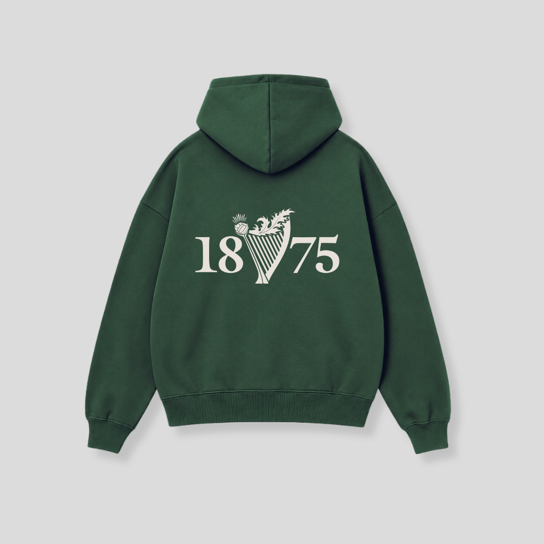 Hibernian 1875 Hoody - Bottle Green - Adults