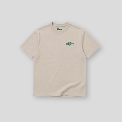 Hibernian 1875 T-Shirt - Stone - Adults