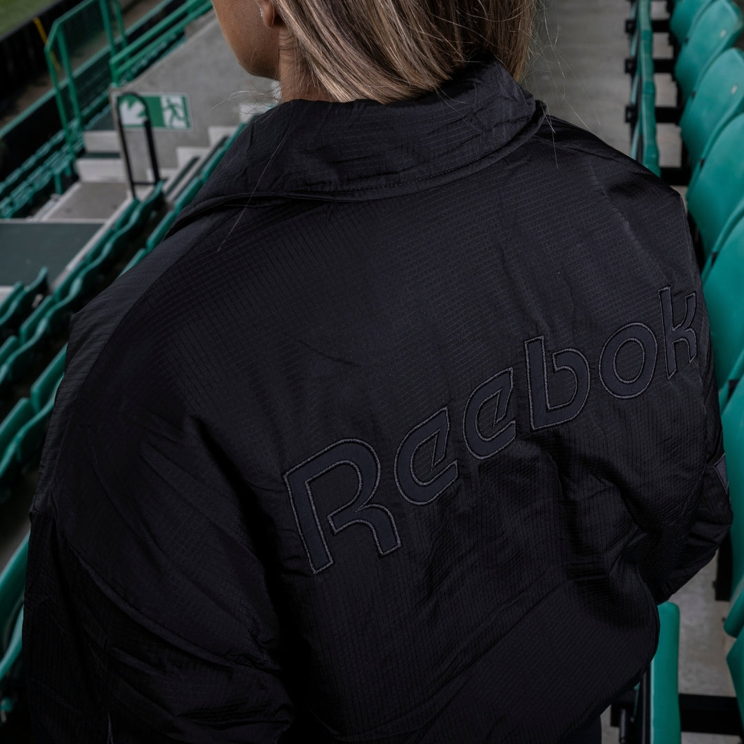 Hibernian Cropped Jacket - Black - Womens